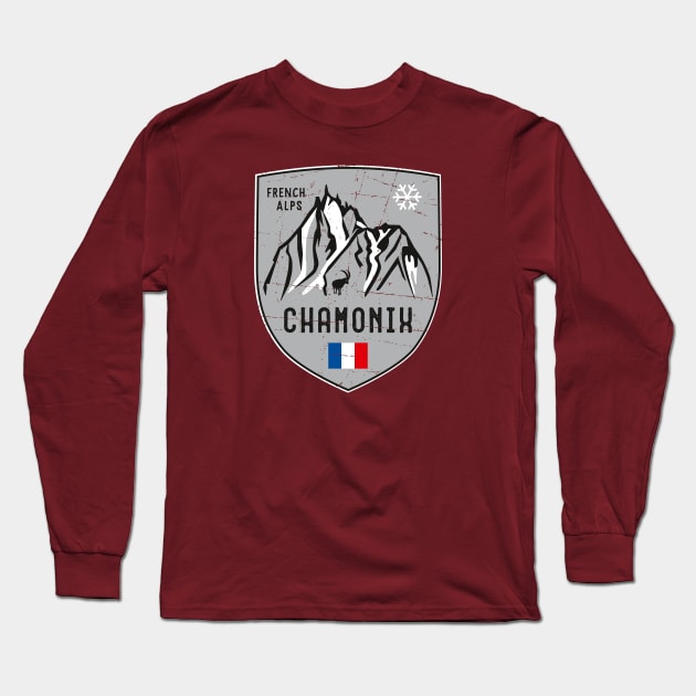 Emblem Chamonix Long Sleeve T-Shirt by posay